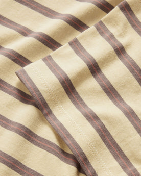 The Organic Cotton Tee in Vintage Gold Stripe: Alternate Image 5, Knits by Taylor Stitch