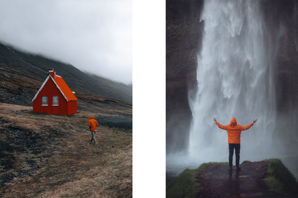Scott Bakken at Godafoss