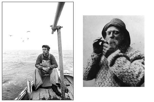 historical image of fisherman and sailors