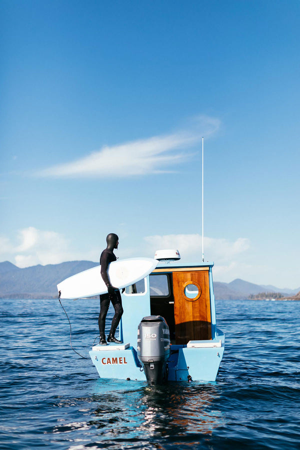 Dropping the anchor.