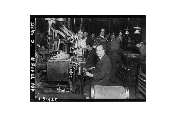 historical imagery of a factory