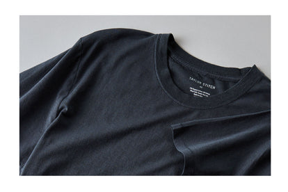 Close up of Taylor Stitch's Cotton Hemp T-Shirt