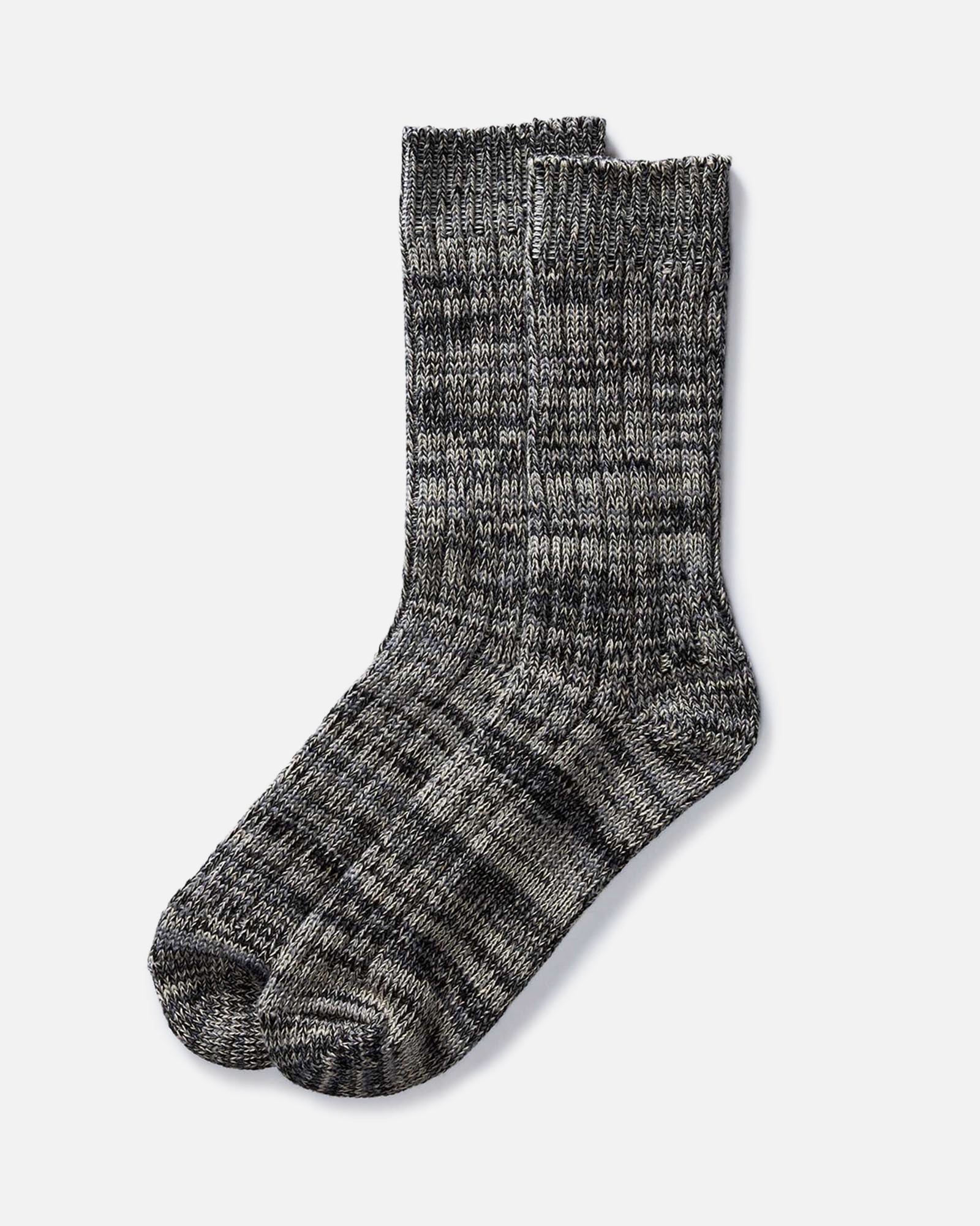 The Camp Sock in Marled Charcoal: Featured Image, Accessories by Taylor Stitch