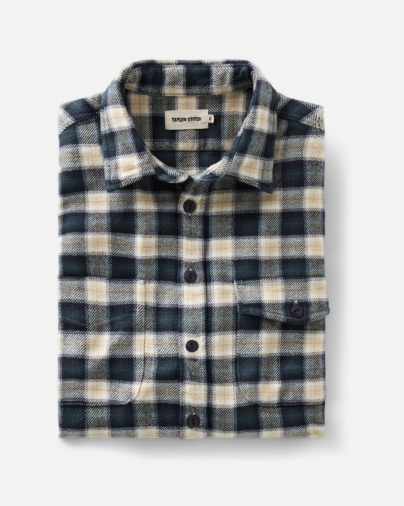 The Crater Shirt in Woodland Plaid: Featured Image, Wovens by Taylor Stitch