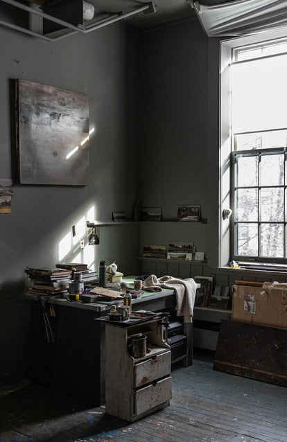 Shot of Tim's studio.