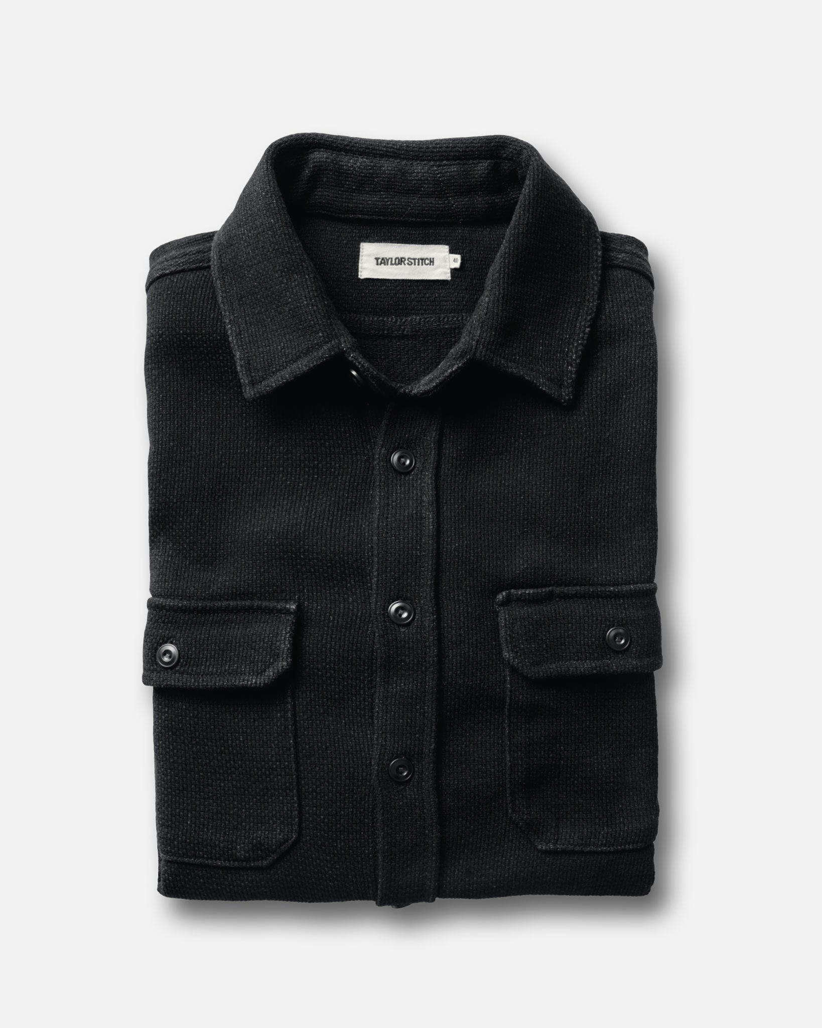 The Division Shirt in Black Indigo: Featured Image, Wovens by Taylor Stitch
