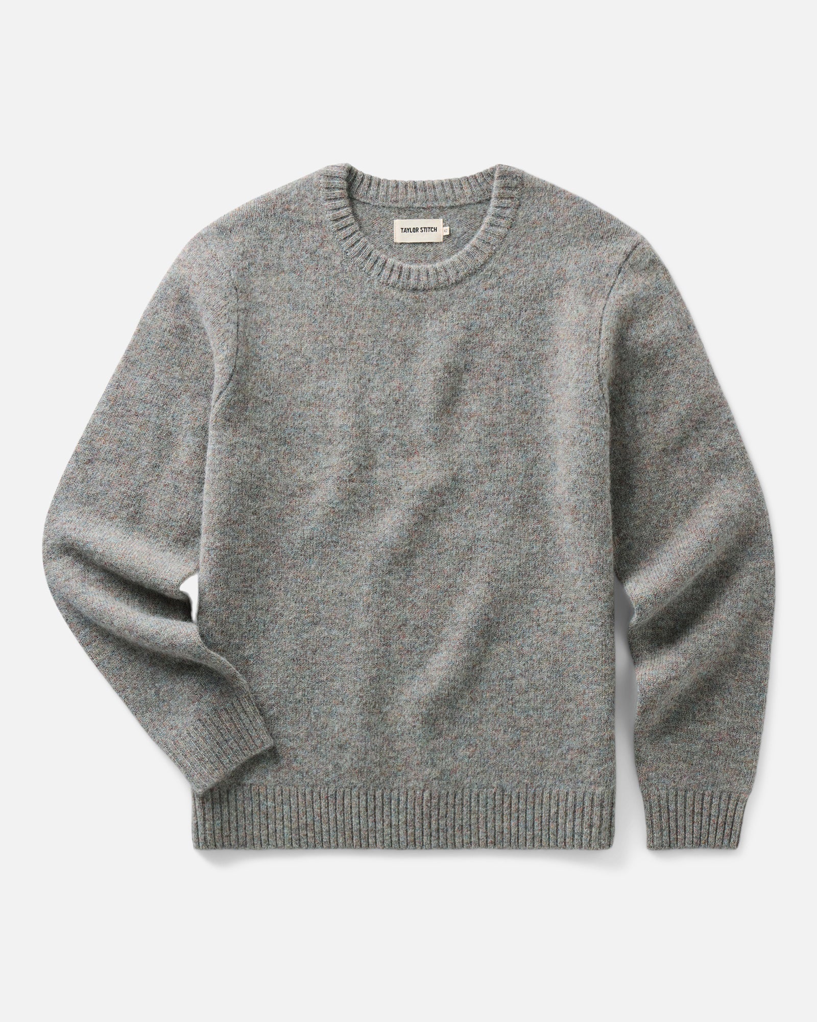 flatlay of The Eastmoor Sweater in Glen Wool, Sweaters by Taylor Stitch