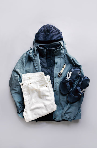 Styling kit with The Fall Line Pullover and The Chapman Jacket