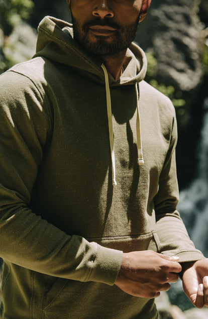 Editorial Panel: The Fillmore Hoodie in Cypress Terry, Knits by Taylor Stitch