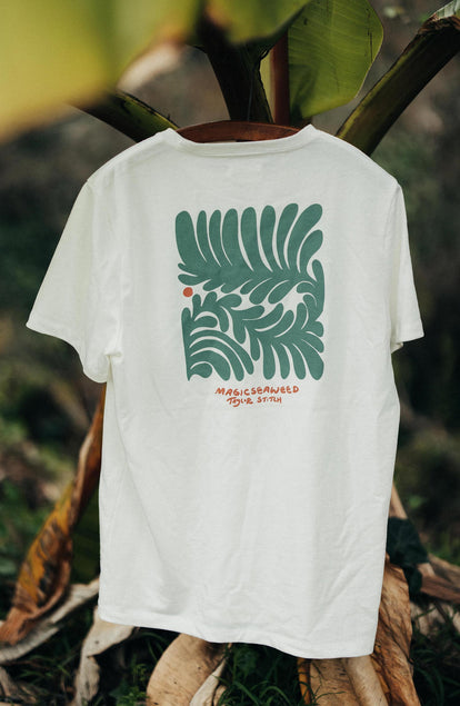 Editorial Panel: The Heavy Bag Tee in Sea Lettuce, Knits by Taylor Stitch