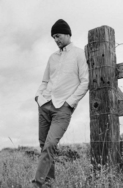 Editorial Panel: The Jack in Sand Oxford, Wovens by Taylor Stitch