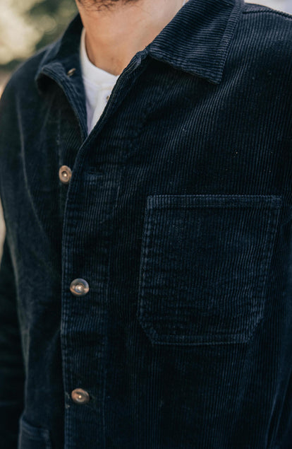Editorial Panel: The Ojai Jacket in Coal Cord, Outerwear by Taylor Stitch