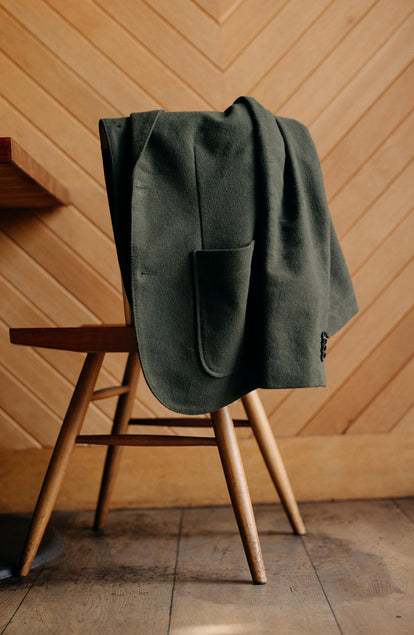 The Sheffield Sportcoat in Forest Moleskin