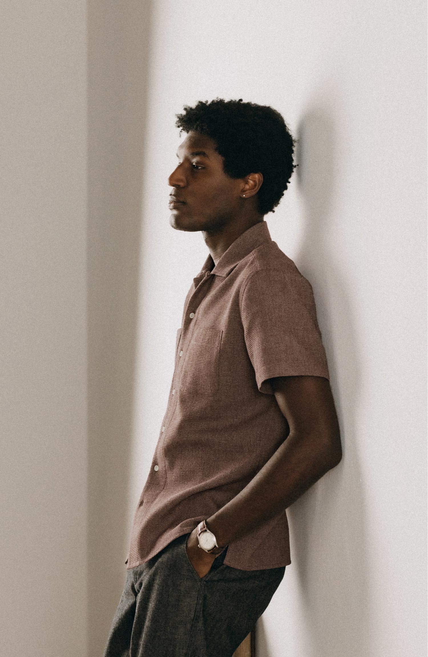 The Conrad Shirt in Port Twist | Taylor Stitch
