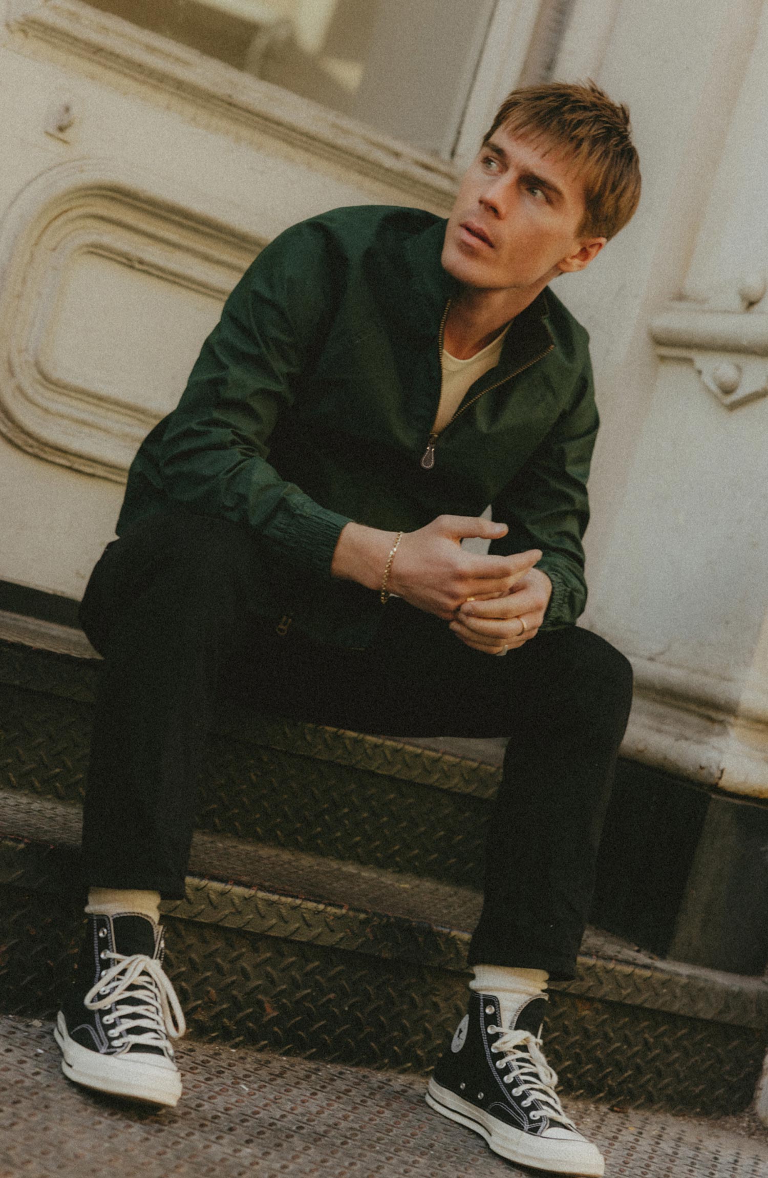 The Dean Jacket in Dark Spruce Twill | Taylor Stitch