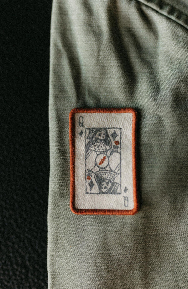 editorial image of queen patch for The Grateful Dead ‘65 Patch Set