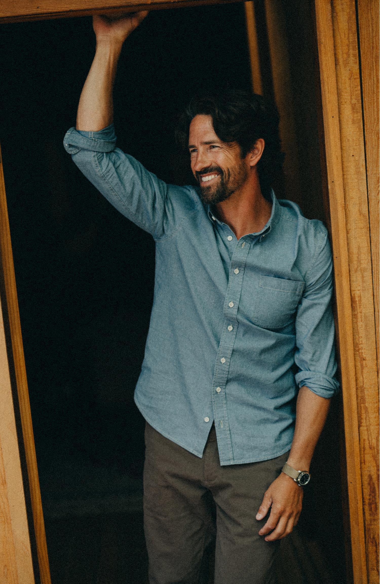 The Jack in Washed Indigo Chambray | Taylor Stitch