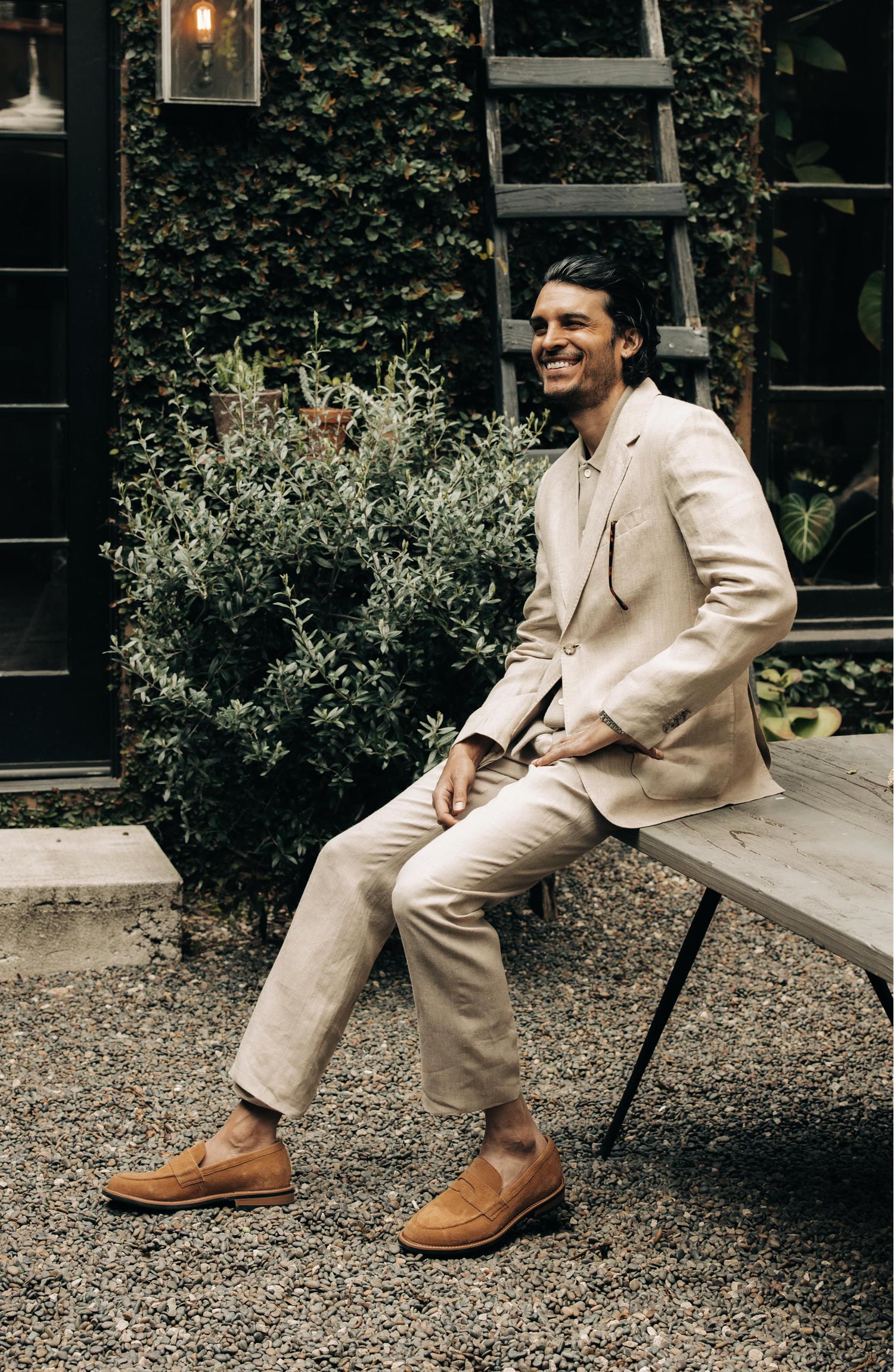Tan suede loafer online