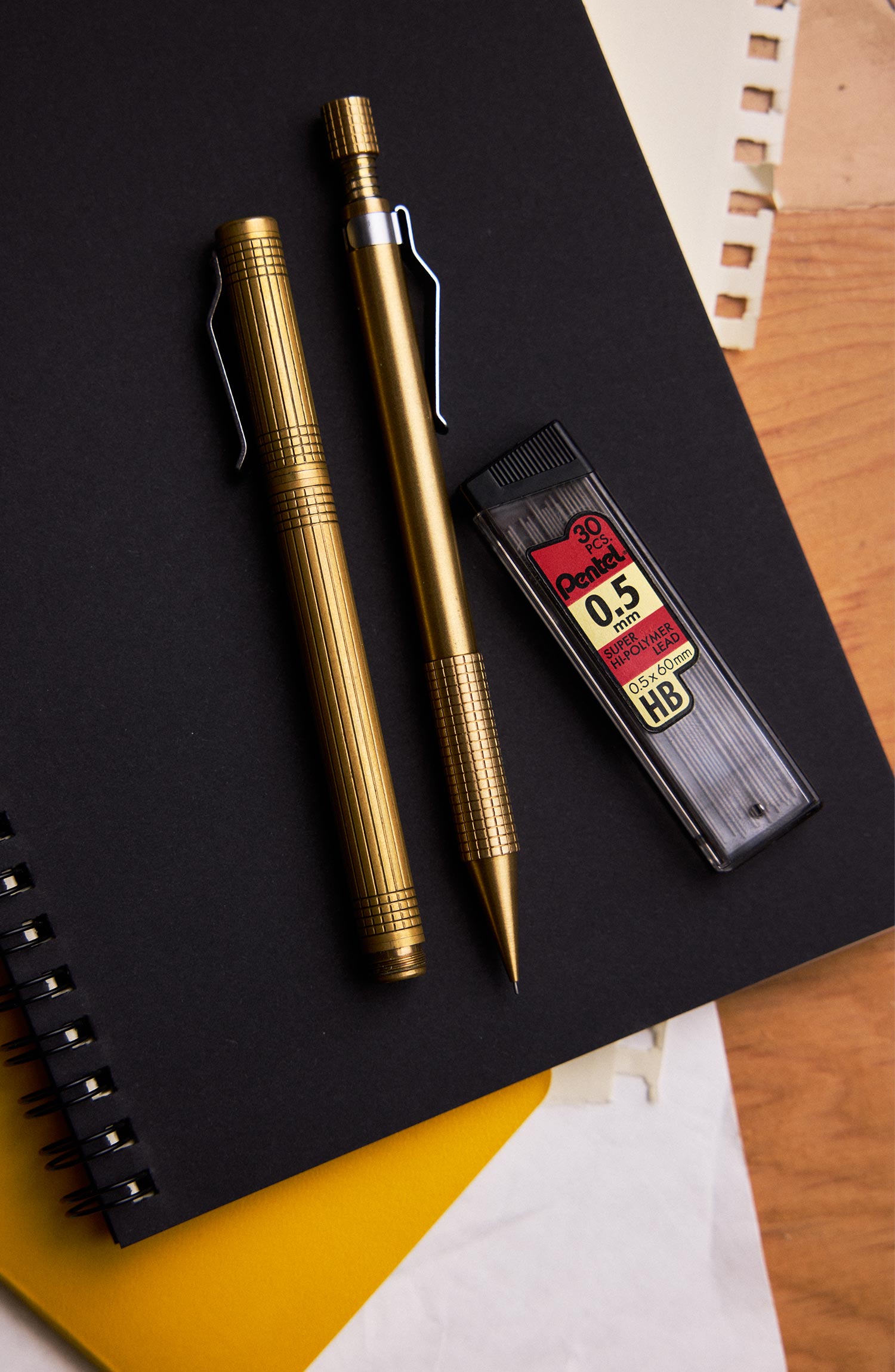 The Mechanical Pencil in Brass | Taylor Stitch