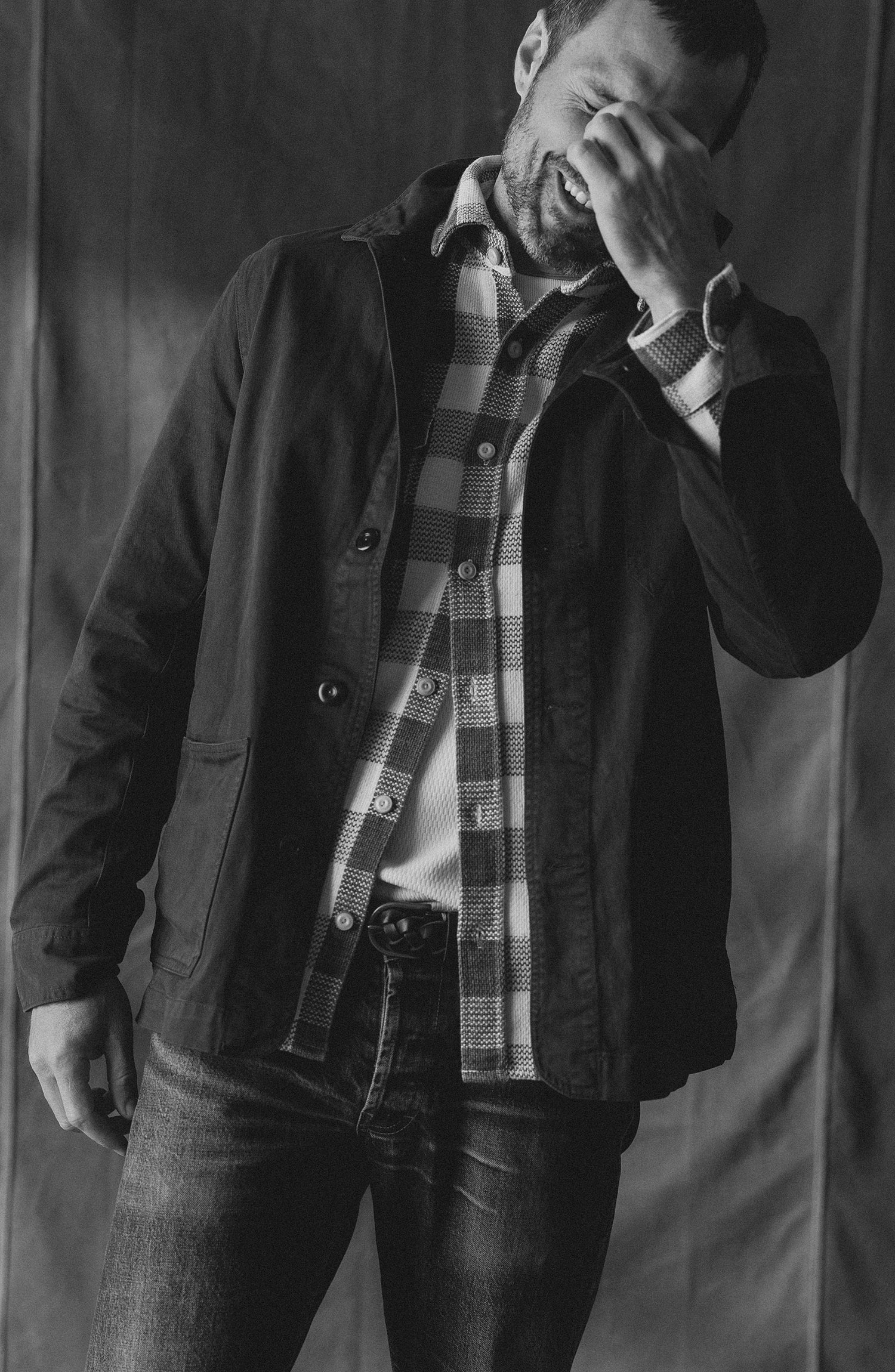 The Ojai Chore Coat in Organic Navy Foundation Twill | Taylor Stitch