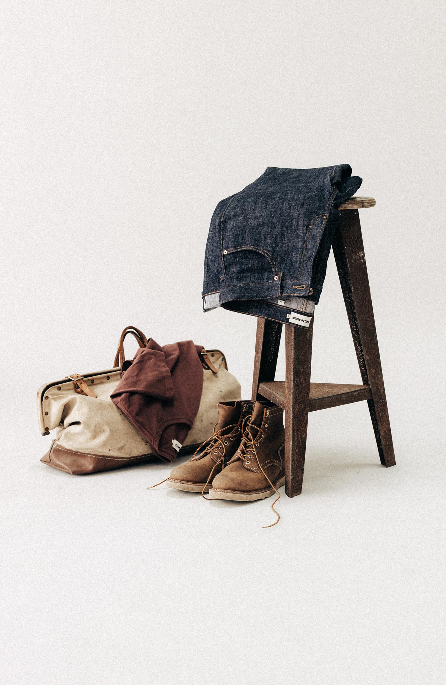 The Slim Jean in Rigid Organic Selvedge | Taylor Stitch