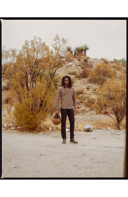 The Utility Shirt in Soil Nep