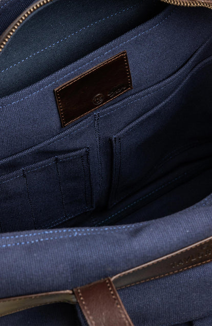 Editorial Panel: The Utility Bag in Navy, Accessories by Taylor Stitch