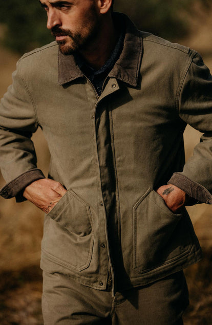 The Workhorse Jacket in Stone Boss Duck