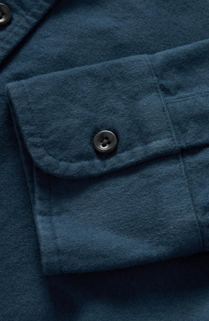 Editorial Panel: The Yosemite Shirt in Prussian Blue, Wovens by Taylor Stitch