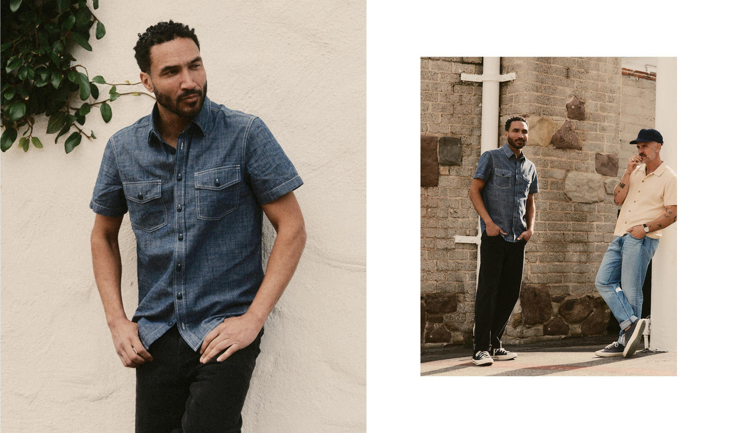 Best chambray shirts for men.
