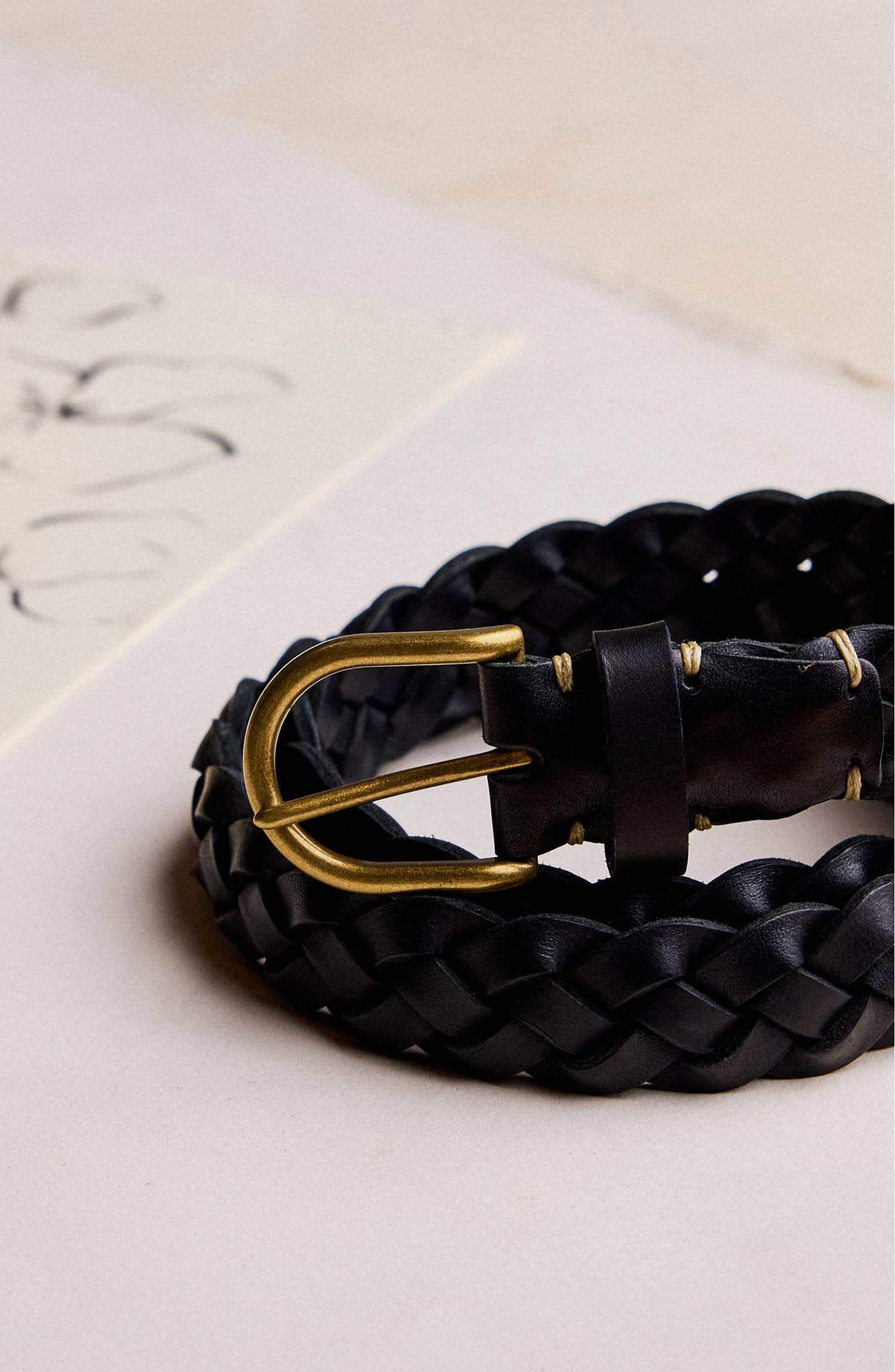 The Braided Belt in Black | Taylor Stitch