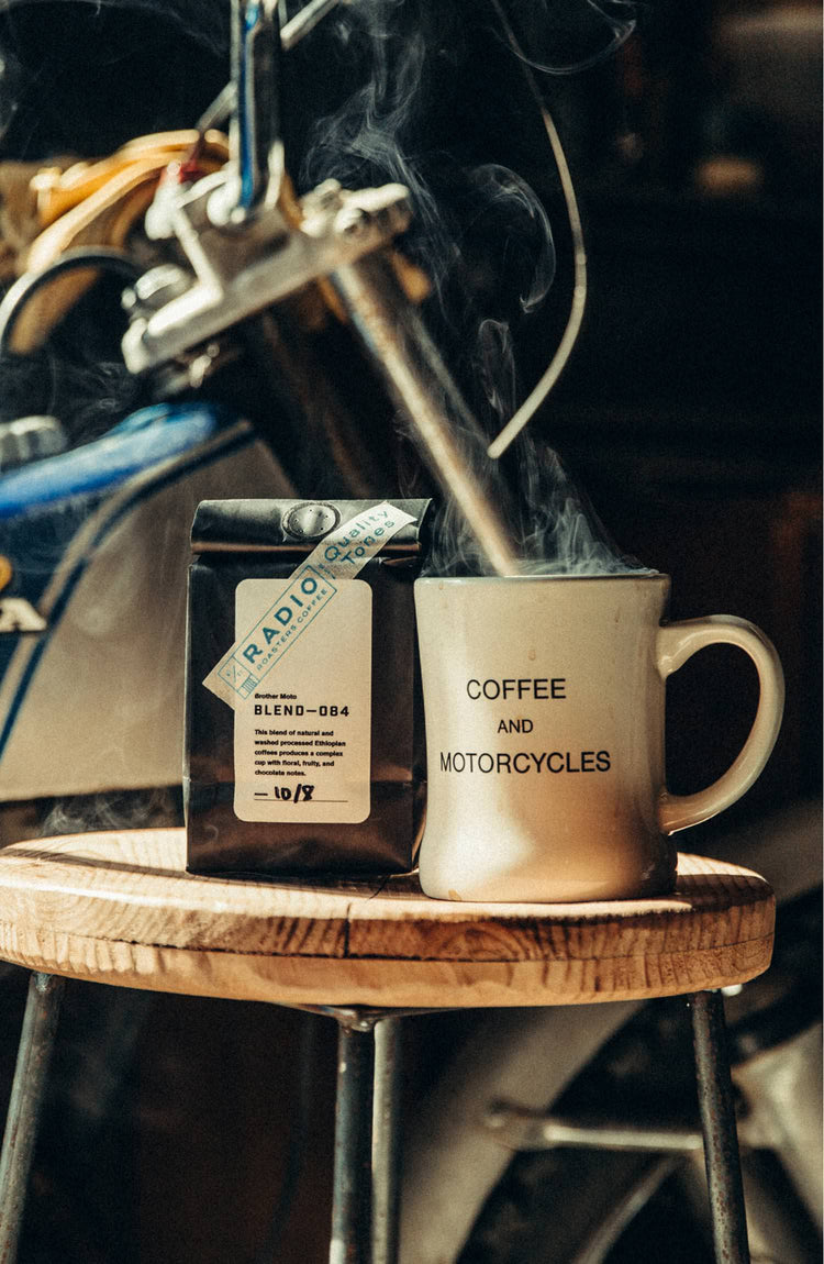 The Brother Moto Coffee Beans and Mug