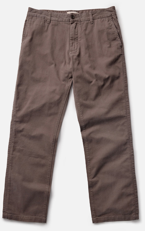 Flatlay photo of The Straight Foundation Pant in Organic Espresso