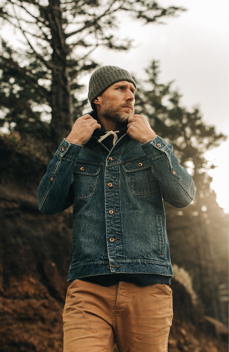 The Long Haul Jacket in Sawyer Wash Organic Selvage | Taylor Stitch
