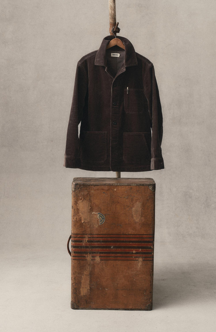 Model wearing The Ojai Jacket t
