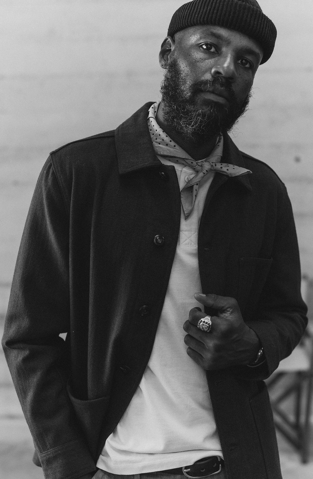 THE OJAI JACKET IN WINDOWPANE WOOL