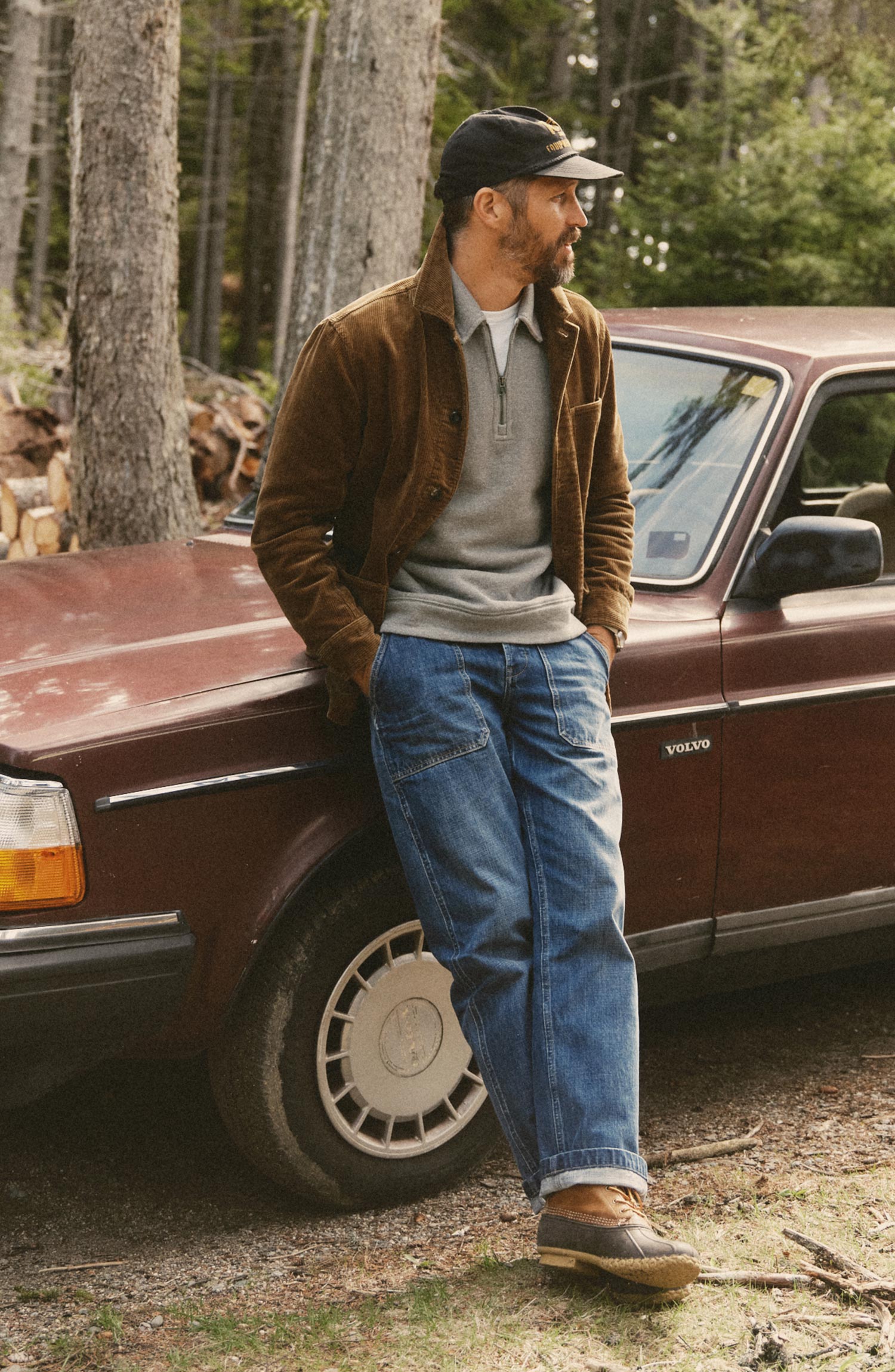 The Ojai Jacket in Bourbon Corduroy | Taylor Stitch