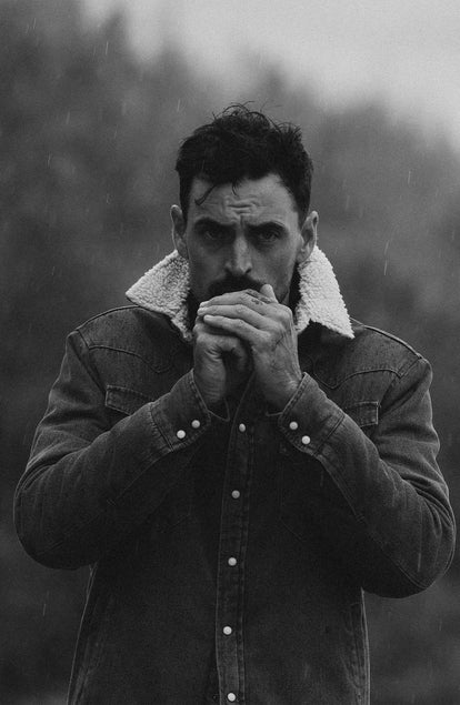 Editorial Panel: The Western Shirt Jacket in Washed Indigo, Wovens by Taylor Stitch