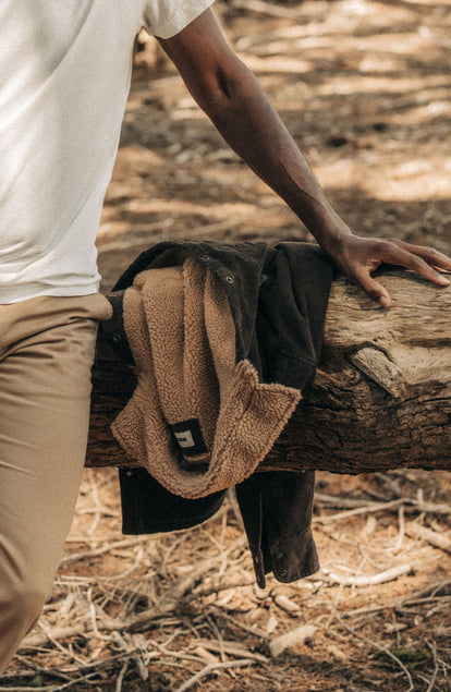 The Western Shirt Jacket in Soil Corduroy