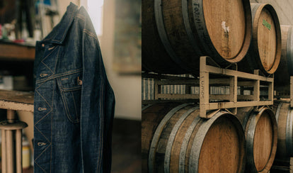 The Long Haul Jacket in Rinsed Organic Selvage