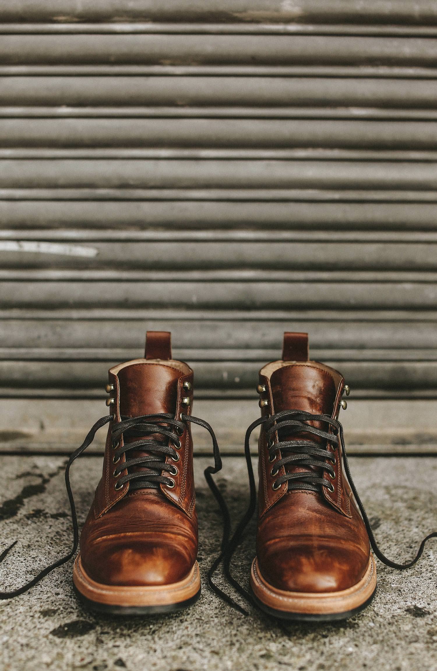 The Trench Boot in Whiskey Taylor Stitch Classic Men s Clothing