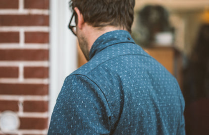 Head and shoulders of our guy in the Indigo Star Jack.
