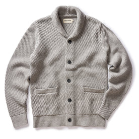 flatlay of The Crawford Sweater in Ash Twist
