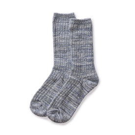 The Rib Sock in Ash Melange - featured image