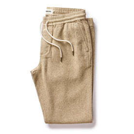 flatlay of The Apres Pant in Oat Linen Tweed