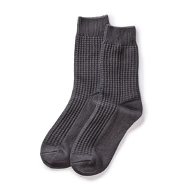 The Waffle Sock in Asphalt - featured image