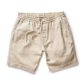 The Apres Short in Organic Aged Stone Foundation Twill - featured image
