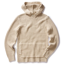 The Bryan Pullover Sweater in Flax Melange - featured image