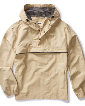 flatlay of The Chapman Anorak in Light Khaki, Outerwear by Taylor Stitch