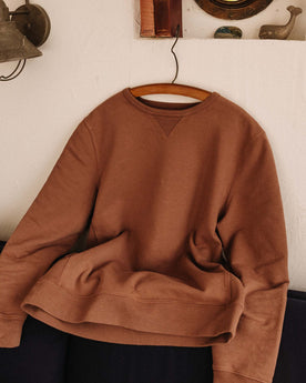 The Cotton Hemp Crew in Faded Brick: Alternate Image 4, Knits by Taylor Stitch